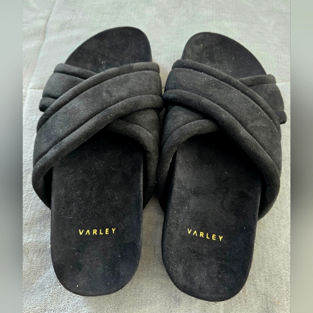 Varley Women's Black Slide Sandals